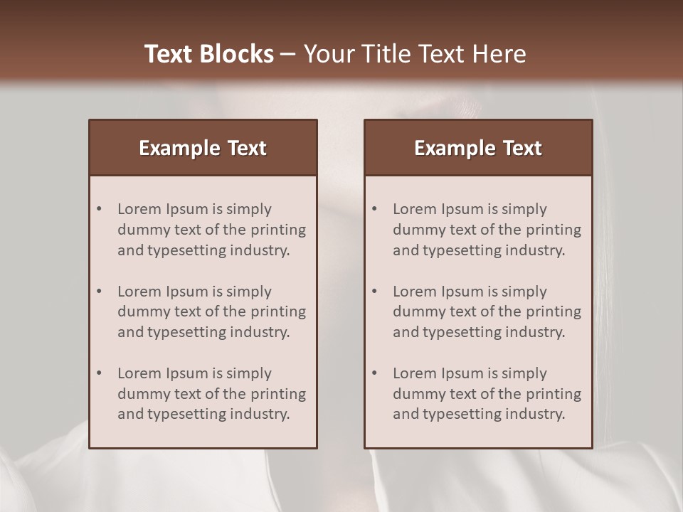 Oyster Cosmetics PowerPoint Template