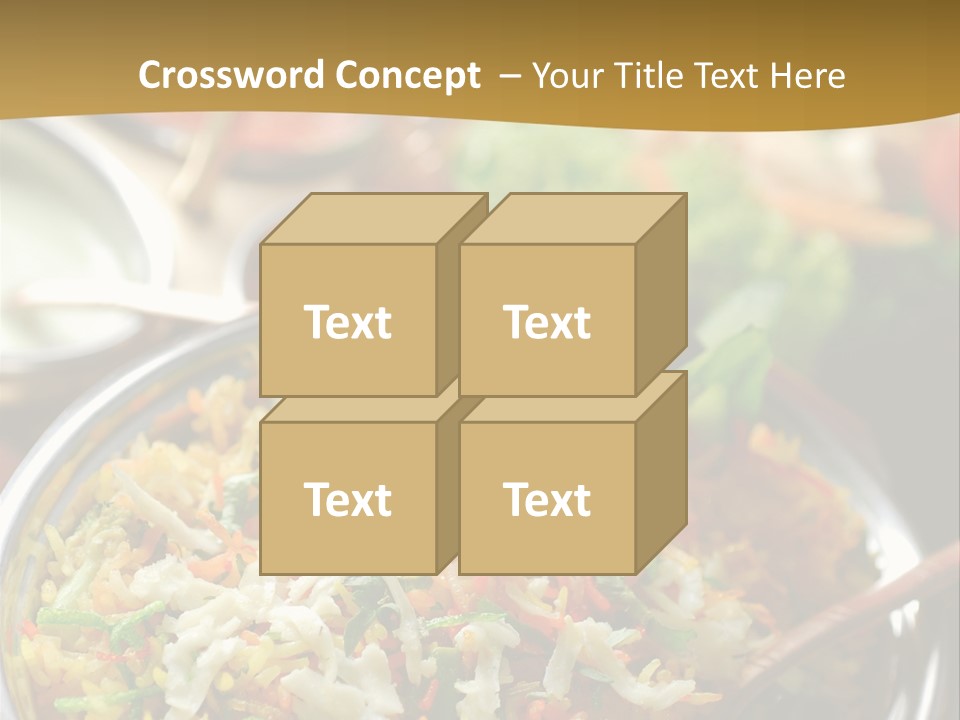 Indian Rice PowerPoint Template