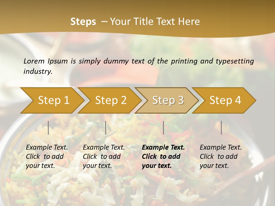 Indian Rice PowerPoint Template