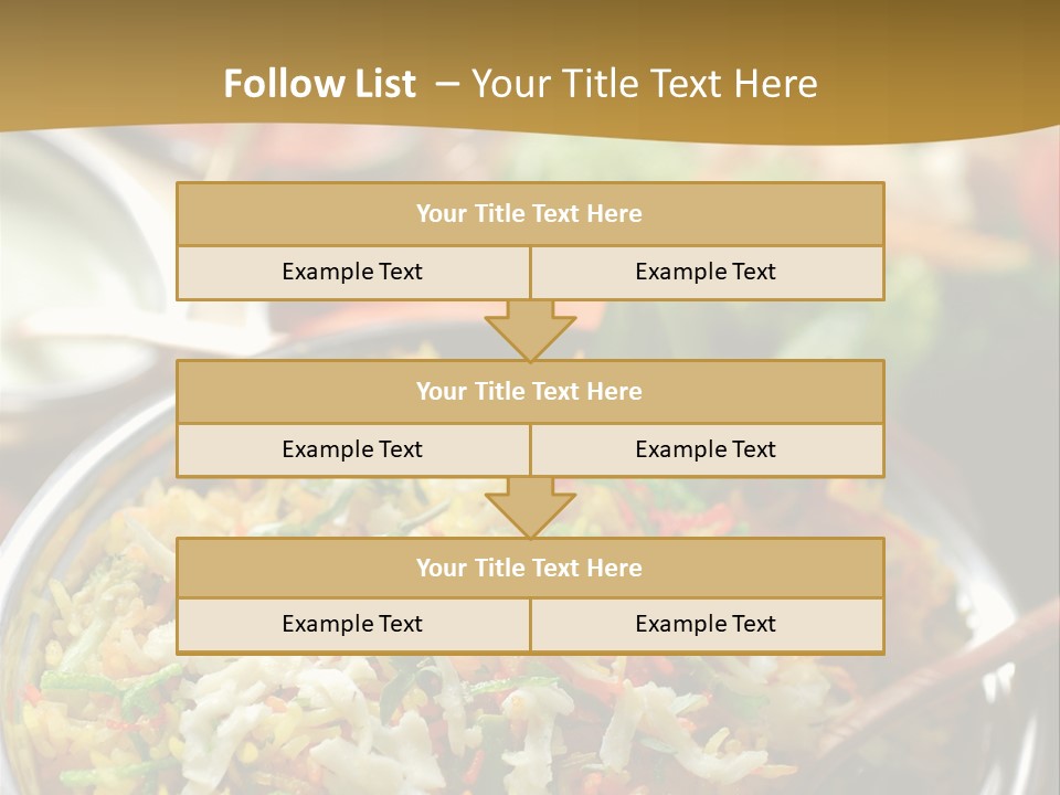 Indian Rice PowerPoint Template