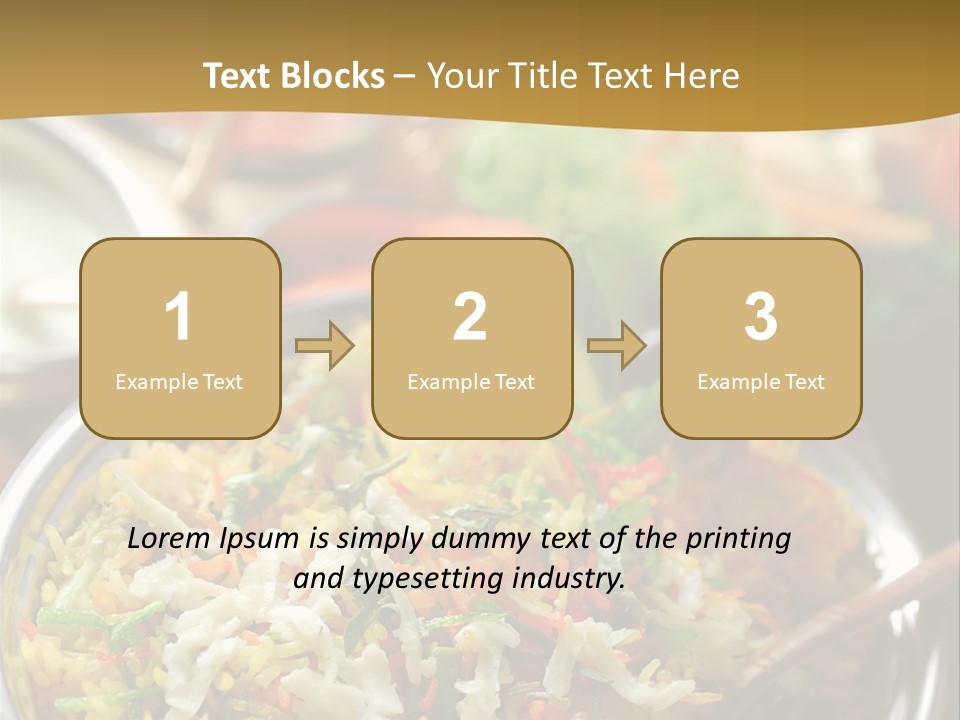 Indian Rice PowerPoint Template