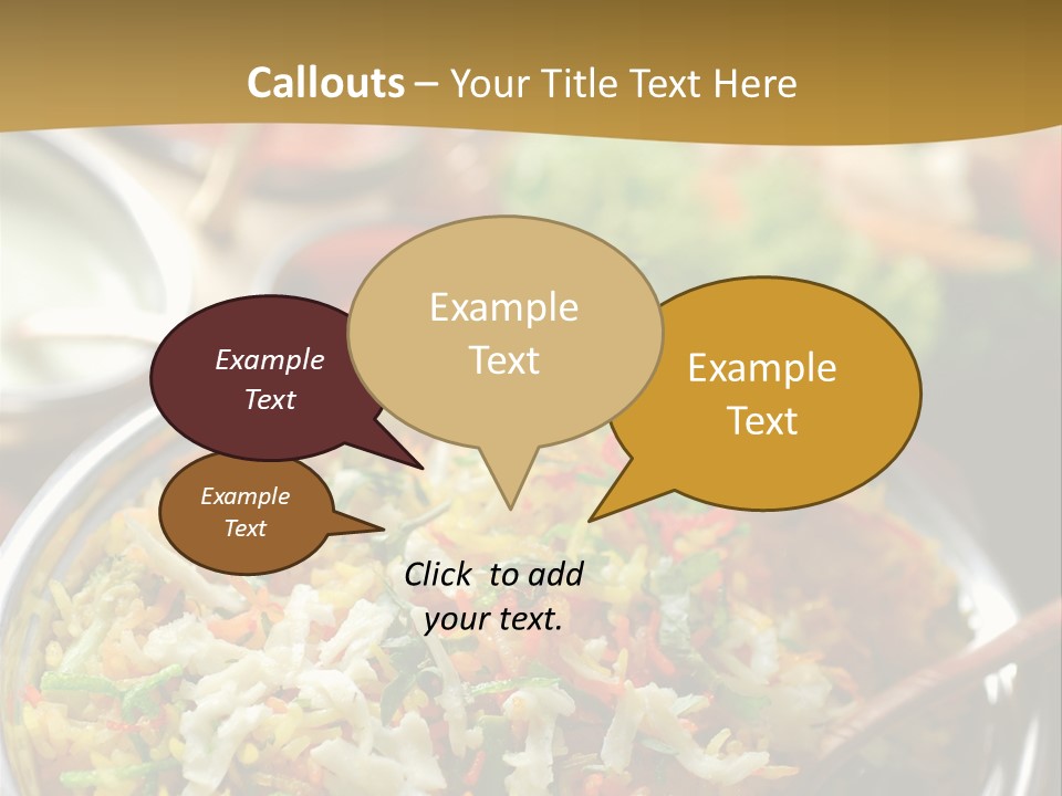 Indian Rice PowerPoint Template