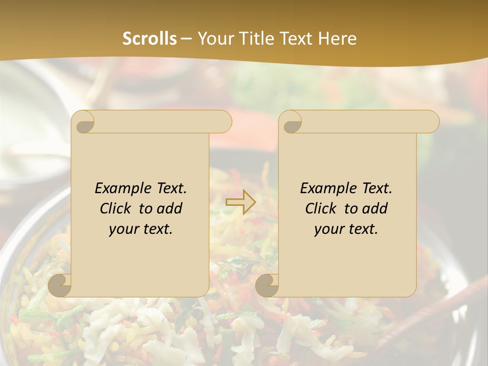Indian Rice PowerPoint Template