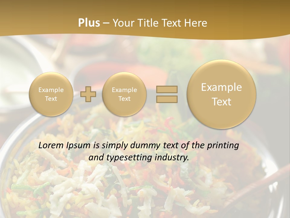 Indian Rice PowerPoint Template