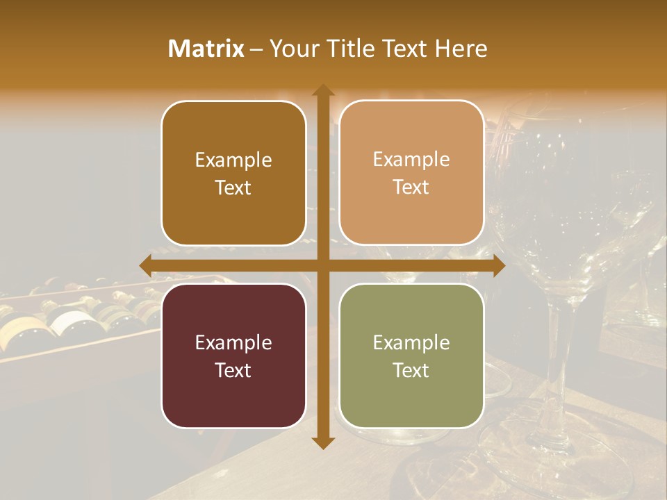 Atmosphere Club Glass PowerPoint Template