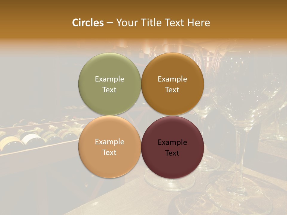 Atmosphere Club Glass PowerPoint Template