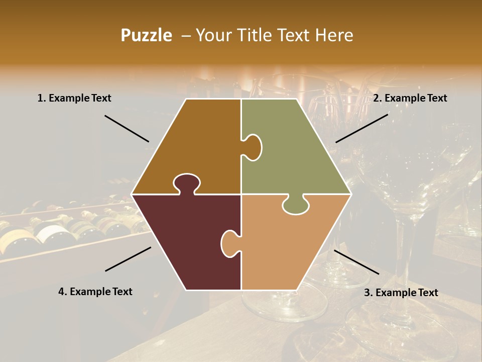 Atmosphere Club Glass PowerPoint Template