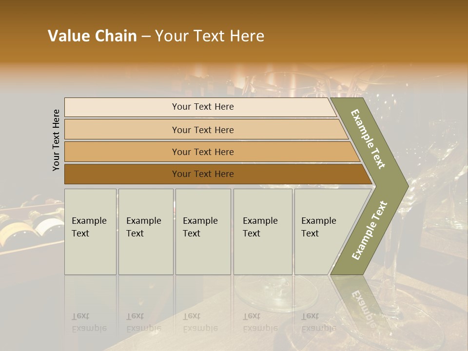 Atmosphere Club Glass PowerPoint Template