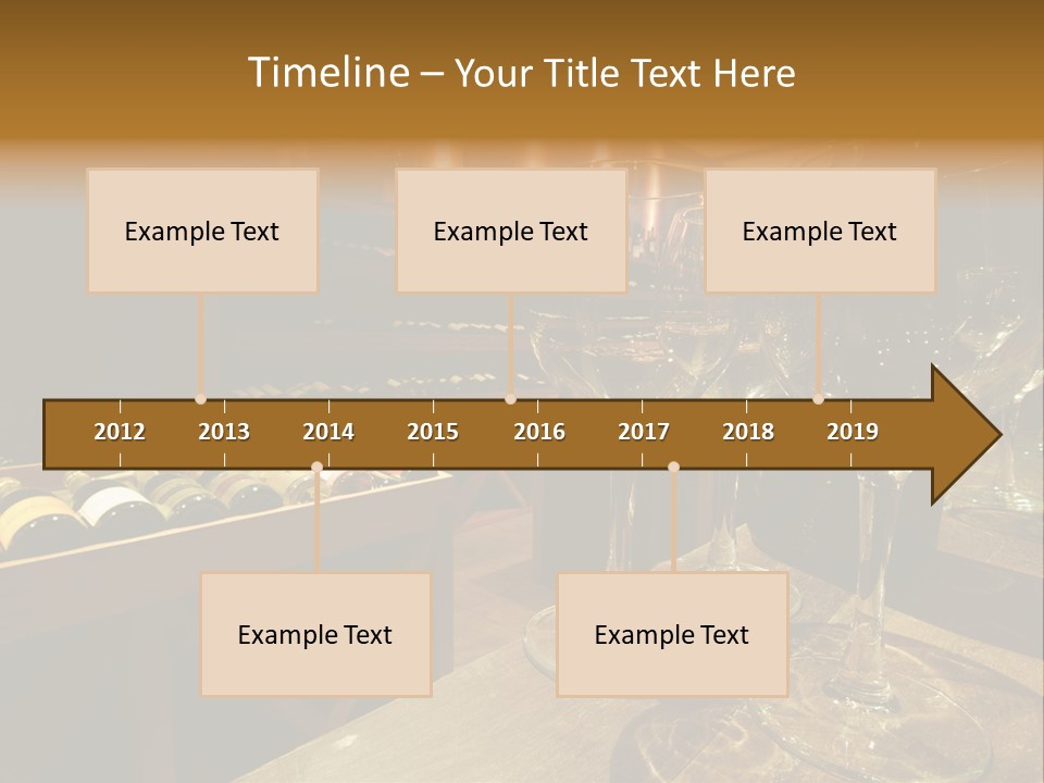 Atmosphere Club Glass PowerPoint Template