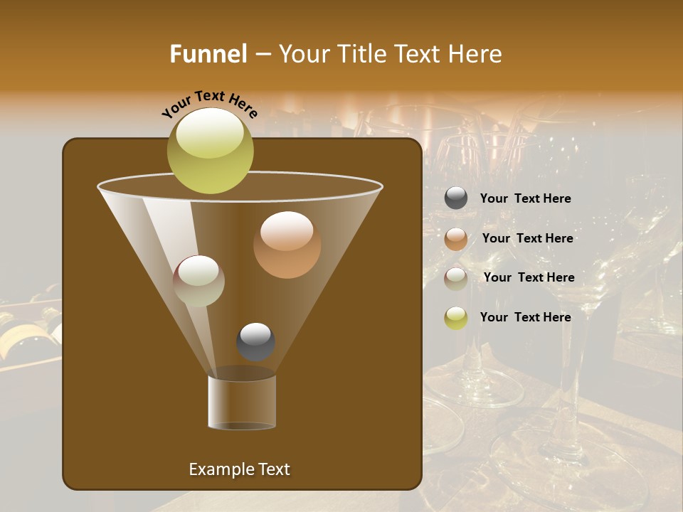 Atmosphere Club Glass PowerPoint Template