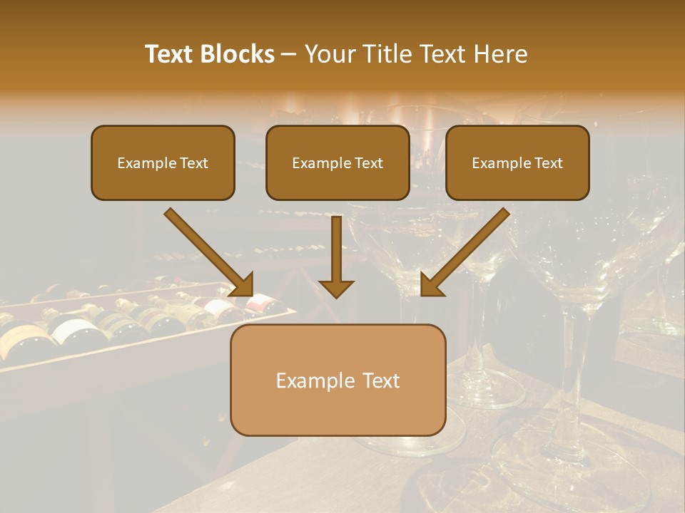 Atmosphere Club Glass PowerPoint Template