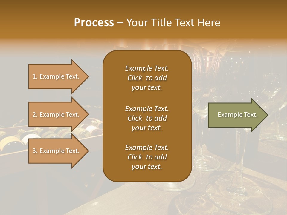 Atmosphere Club Glass PowerPoint Template