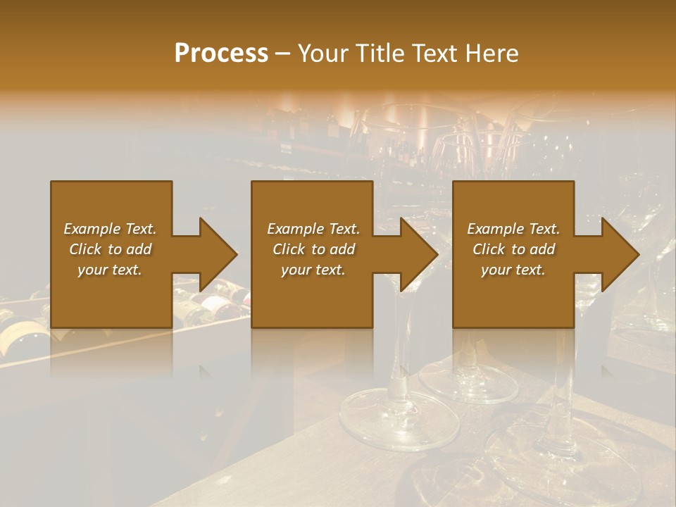 Atmosphere Club Glass PowerPoint Template