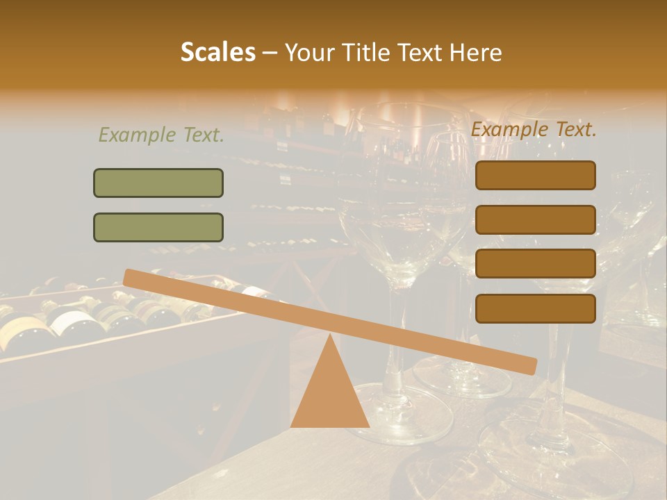 Atmosphere Club Glass PowerPoint Template