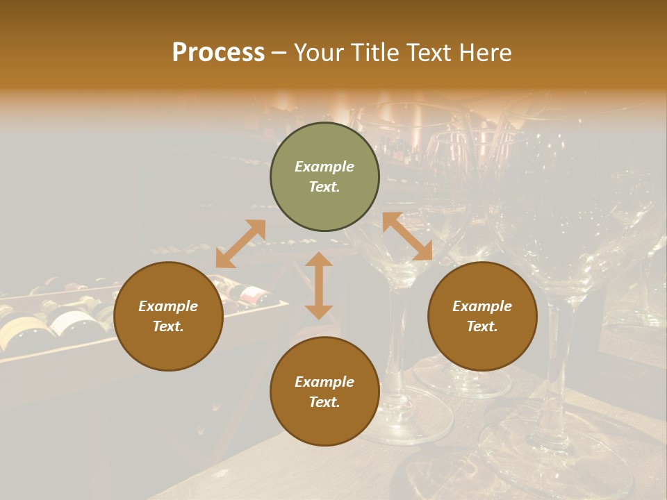 Atmosphere Club Glass PowerPoint Template