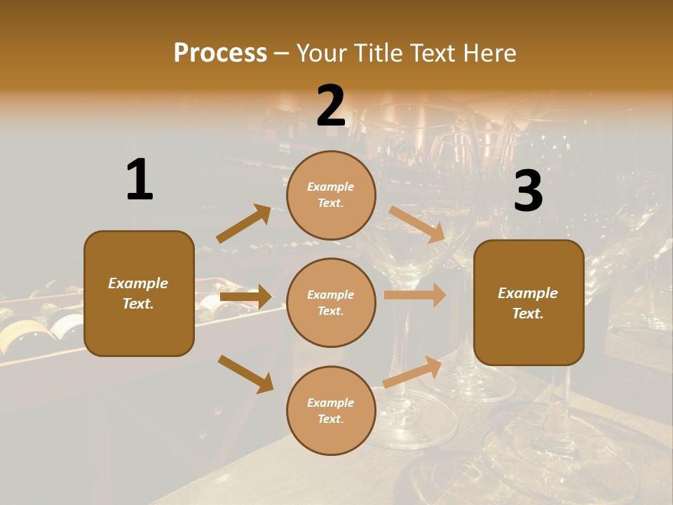 Atmosphere Club Glass PowerPoint Template