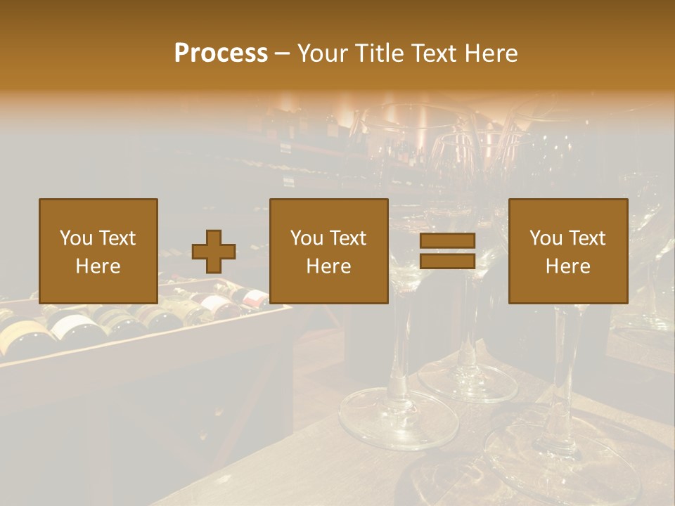 Atmosphere Club Glass PowerPoint Template