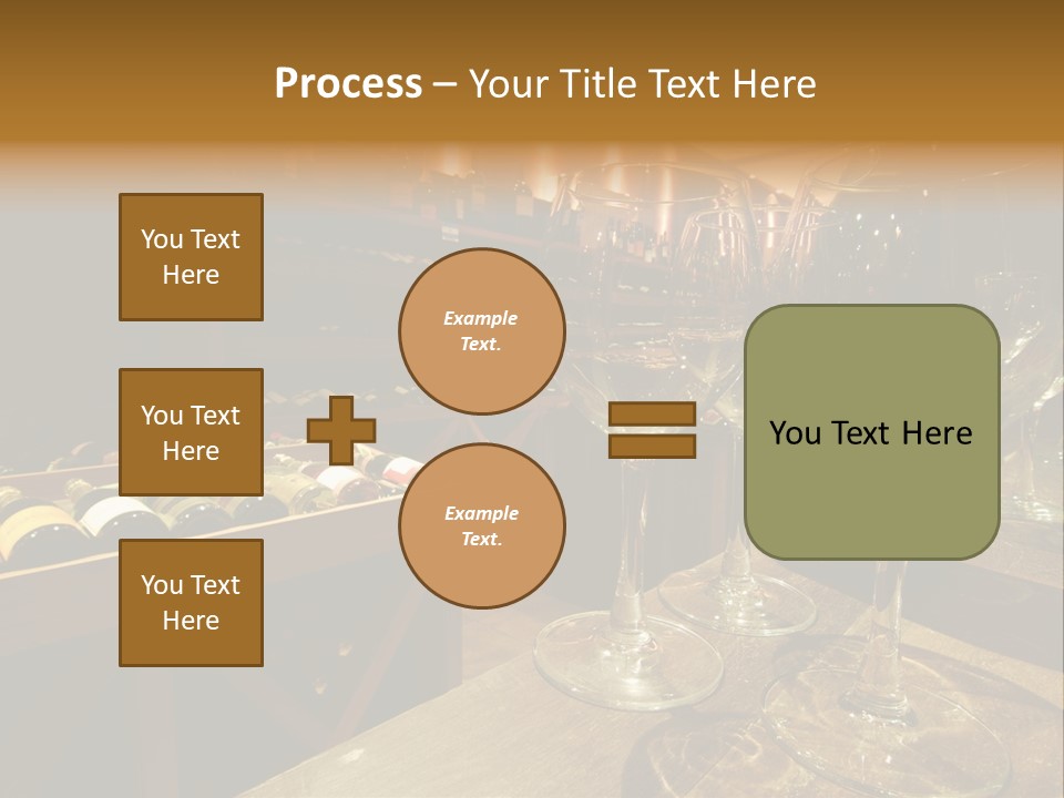 Atmosphere Club Glass PowerPoint Template