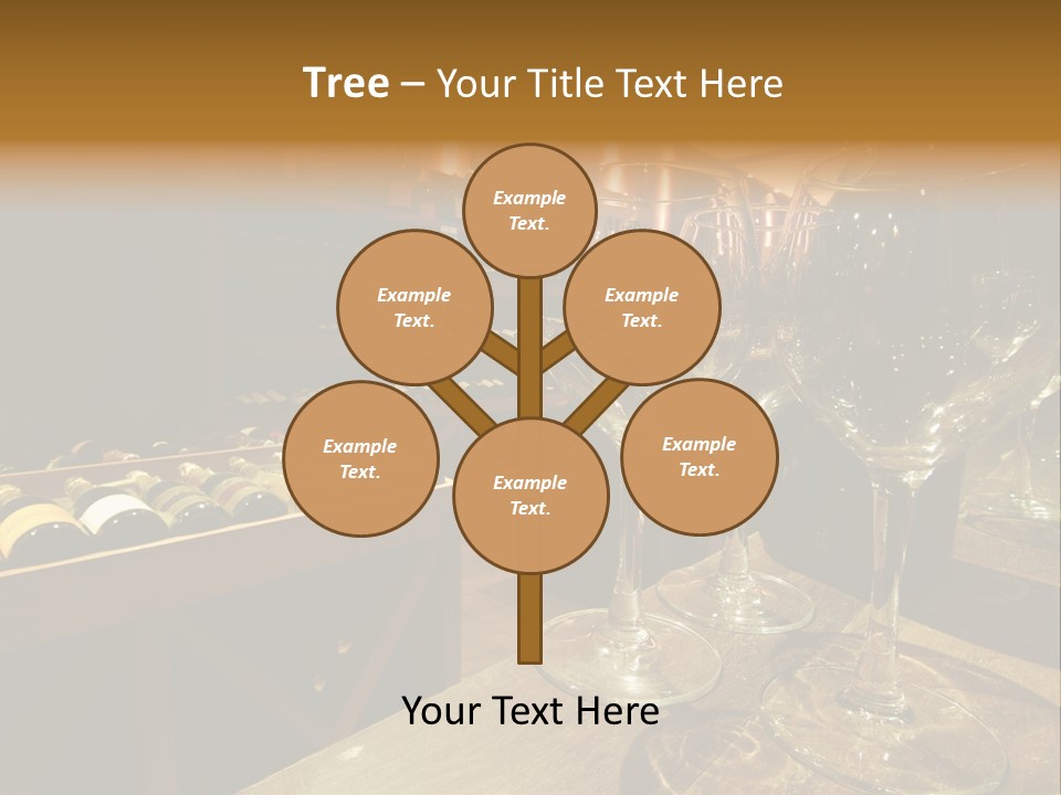 Atmosphere Club Glass PowerPoint Template