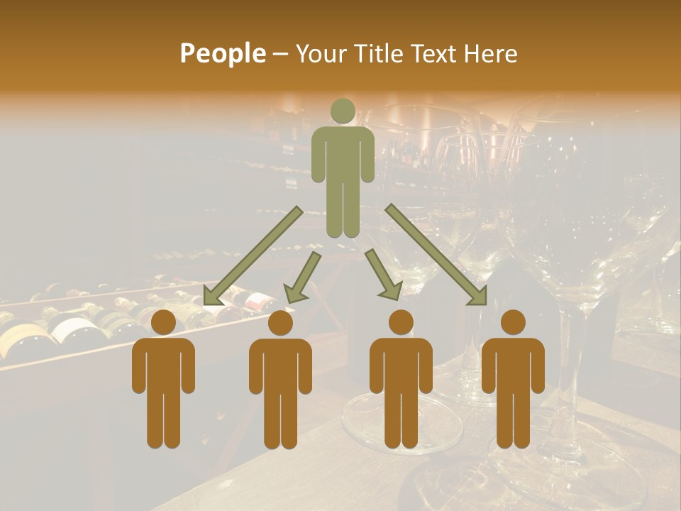 Atmosphere Club Glass PowerPoint Template