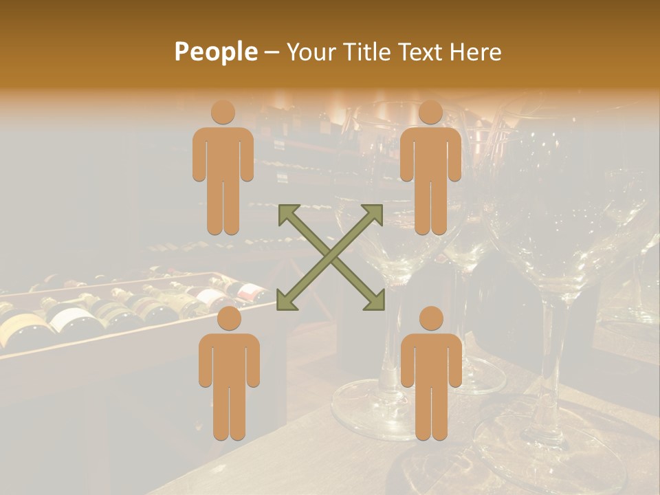 Atmosphere Club Glass PowerPoint Template