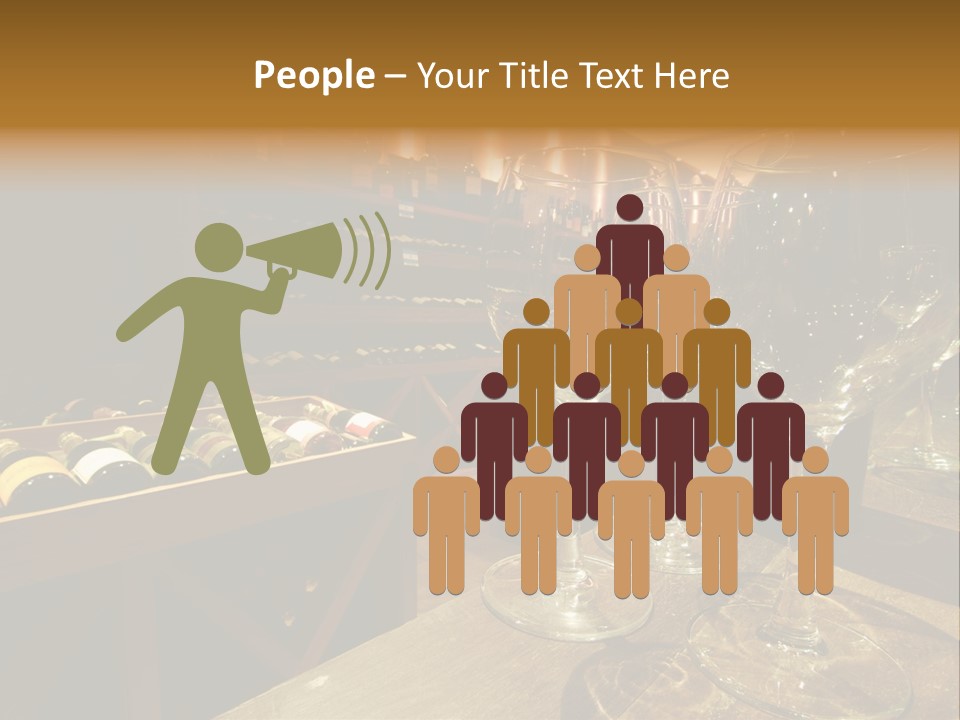 Atmosphere Club Glass PowerPoint Template