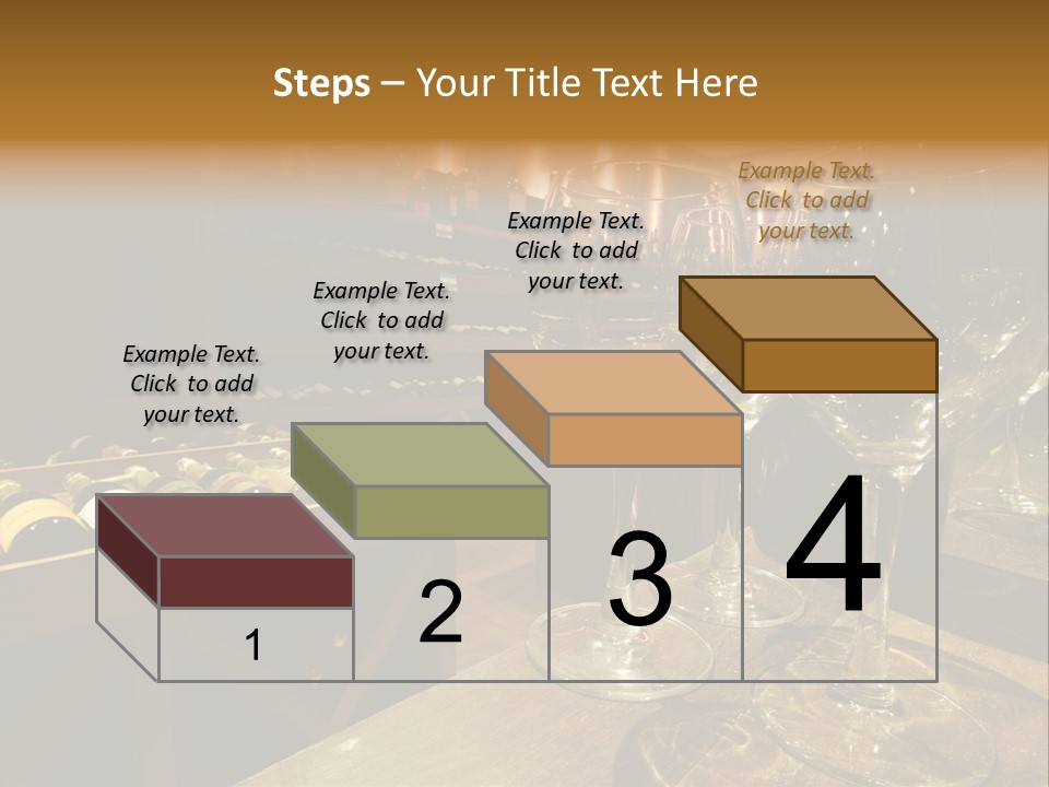 Atmosphere Club Glass PowerPoint Template