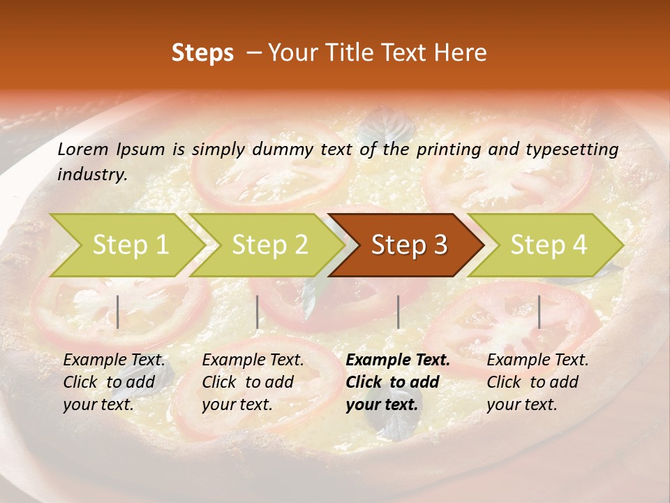 Pizza Hd PowerPoint Template