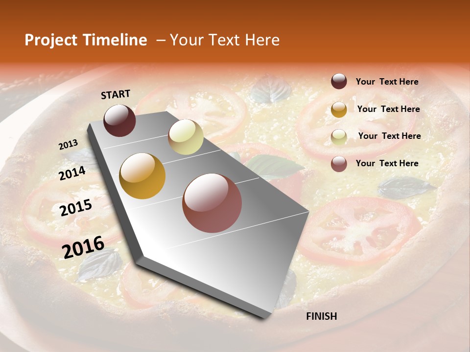 Pizza Hd PowerPoint Template