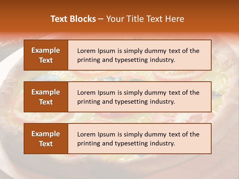 Pizza Hd PowerPoint Template