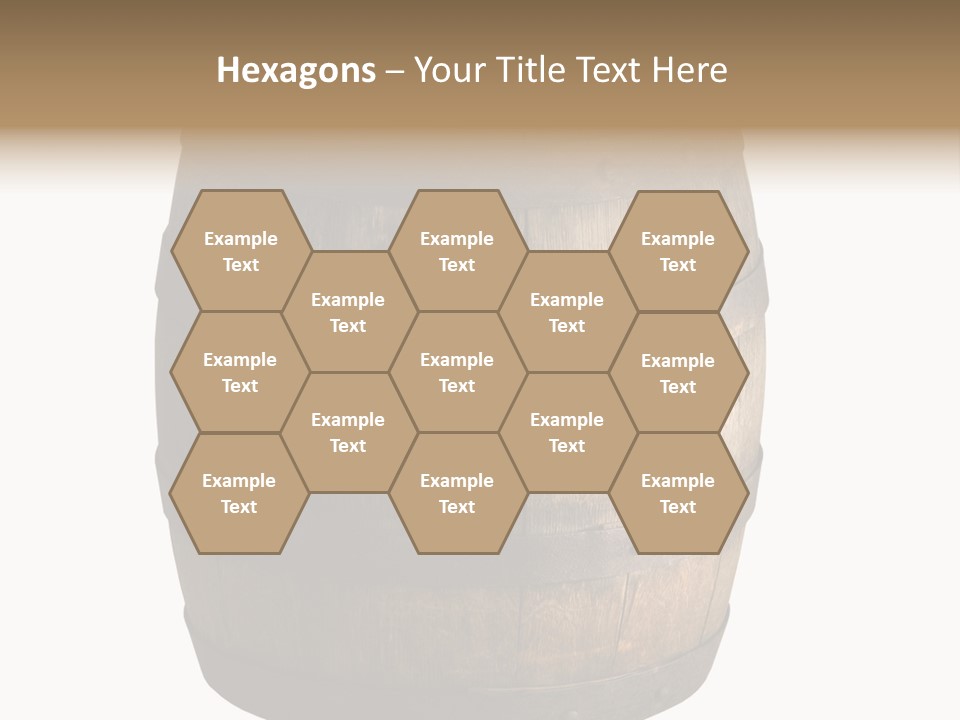 Vat Thirst Cask PowerPoint Template