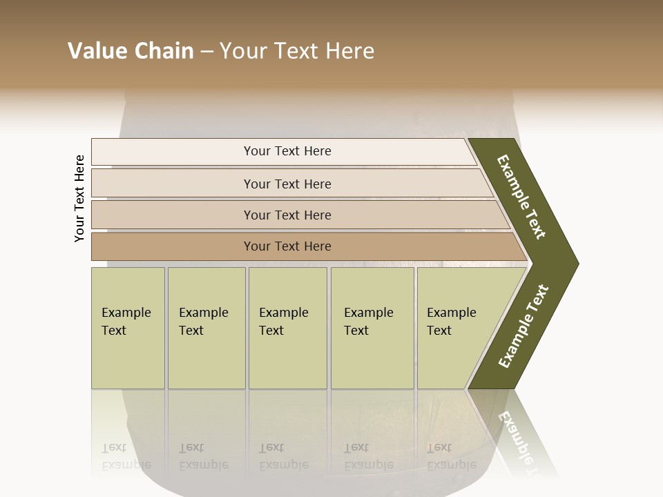 Vat Thirst Cask PowerPoint Template
