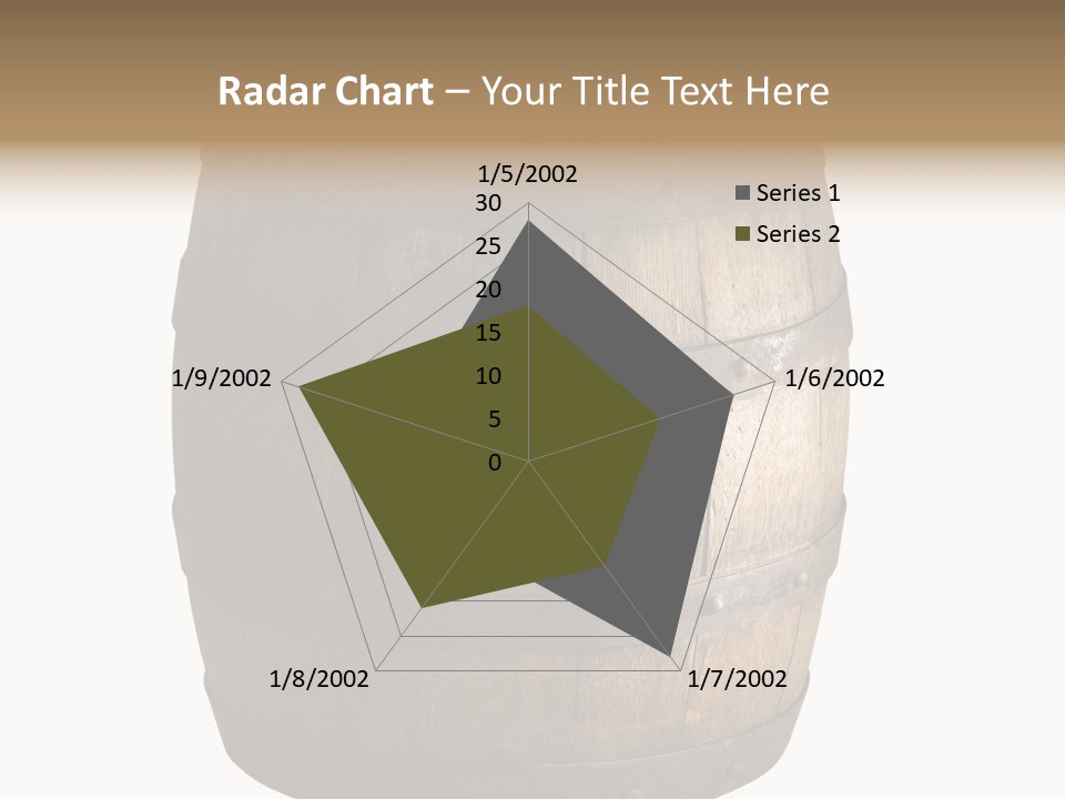 Vat Thirst Cask PowerPoint Template