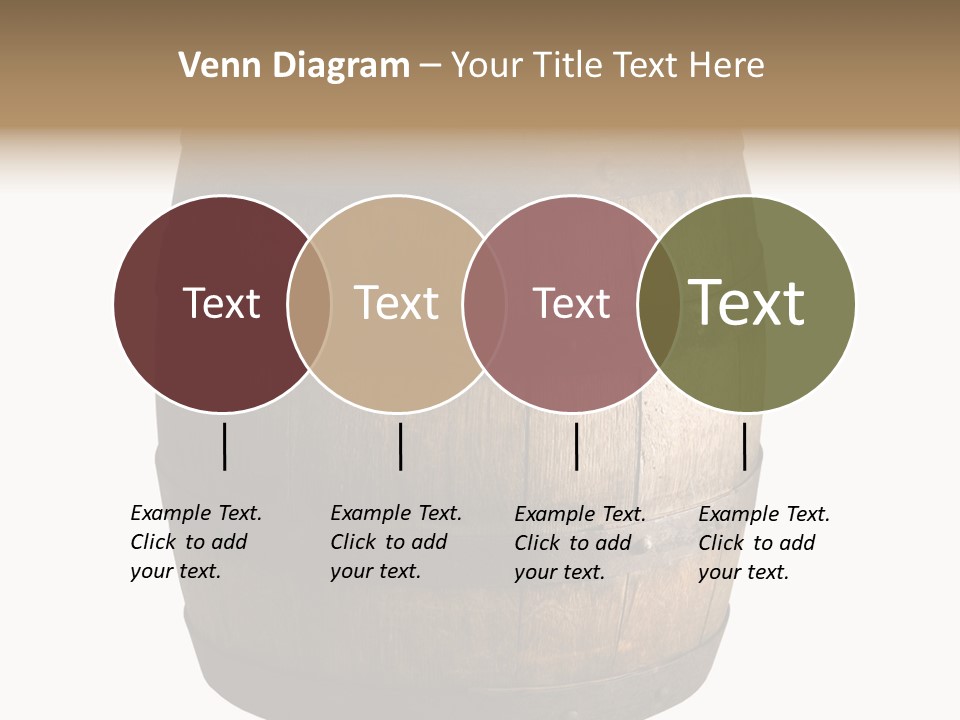 Vat Thirst Cask PowerPoint Template