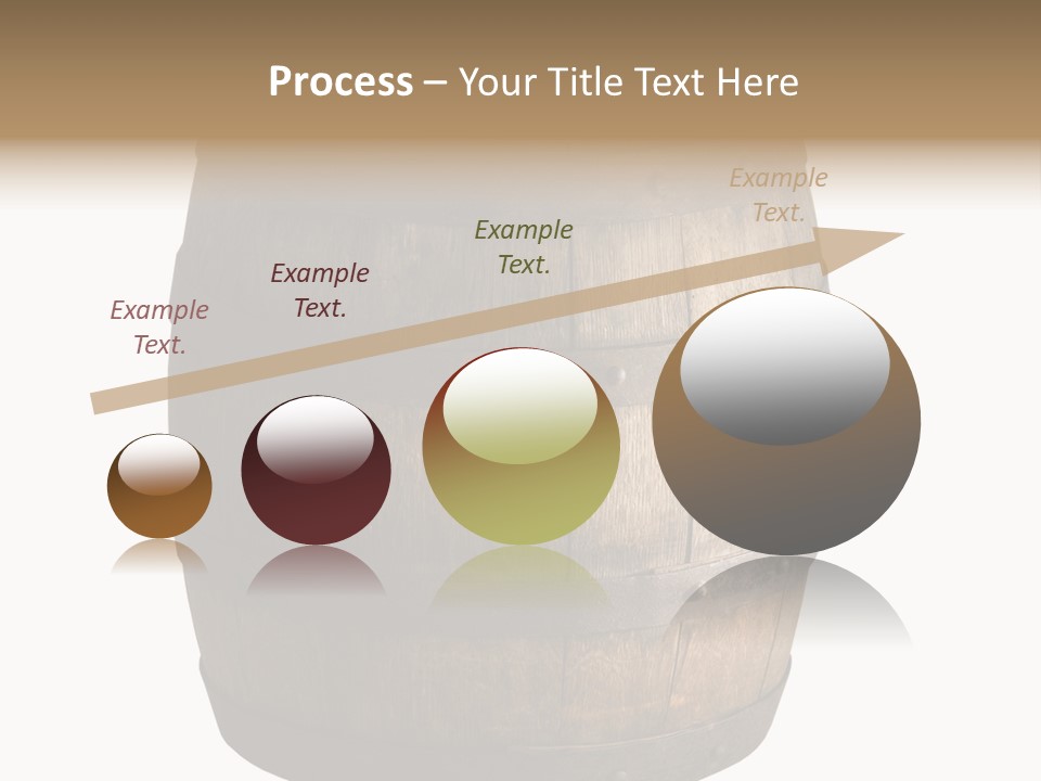 Vat Thirst Cask PowerPoint Template