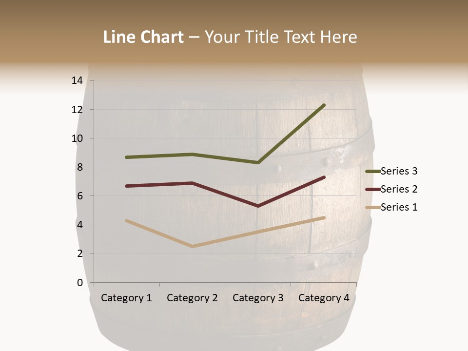 Vat Thirst Cask PowerPoint Template