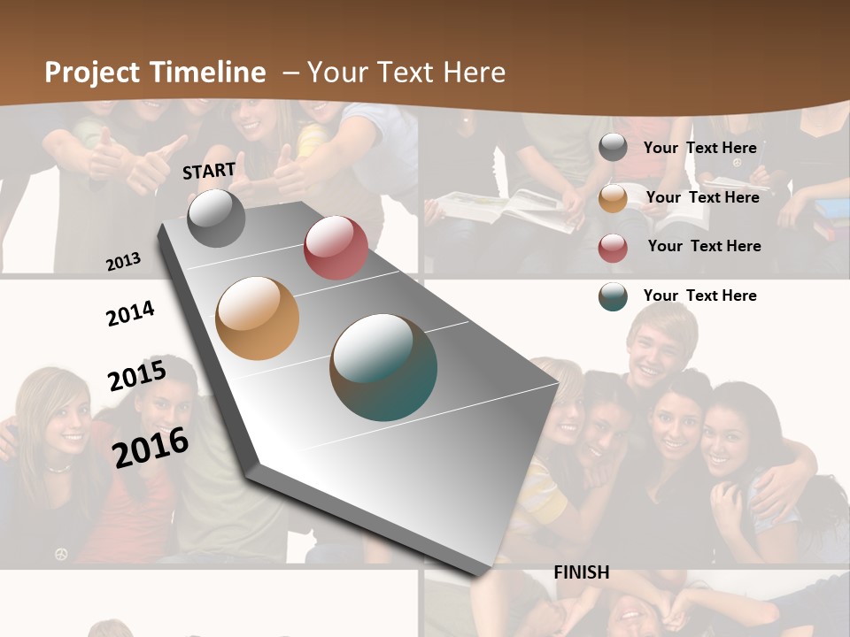 Student Stock PowerPoint Template