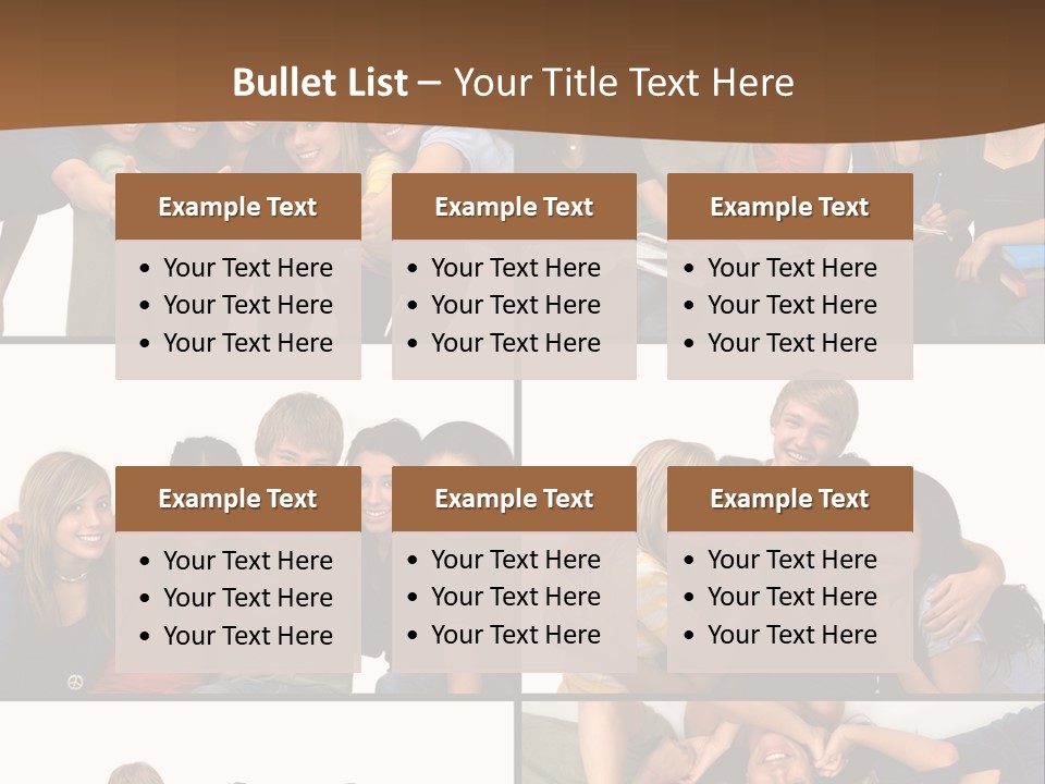 Student Stock PowerPoint Template