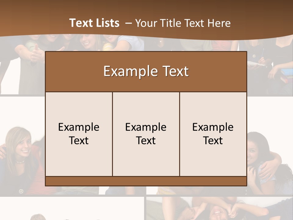 Student Stock PowerPoint Template