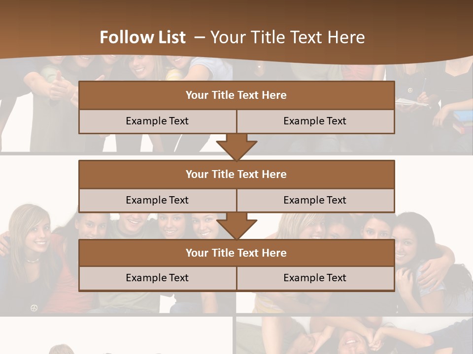 Student Stock PowerPoint Template
