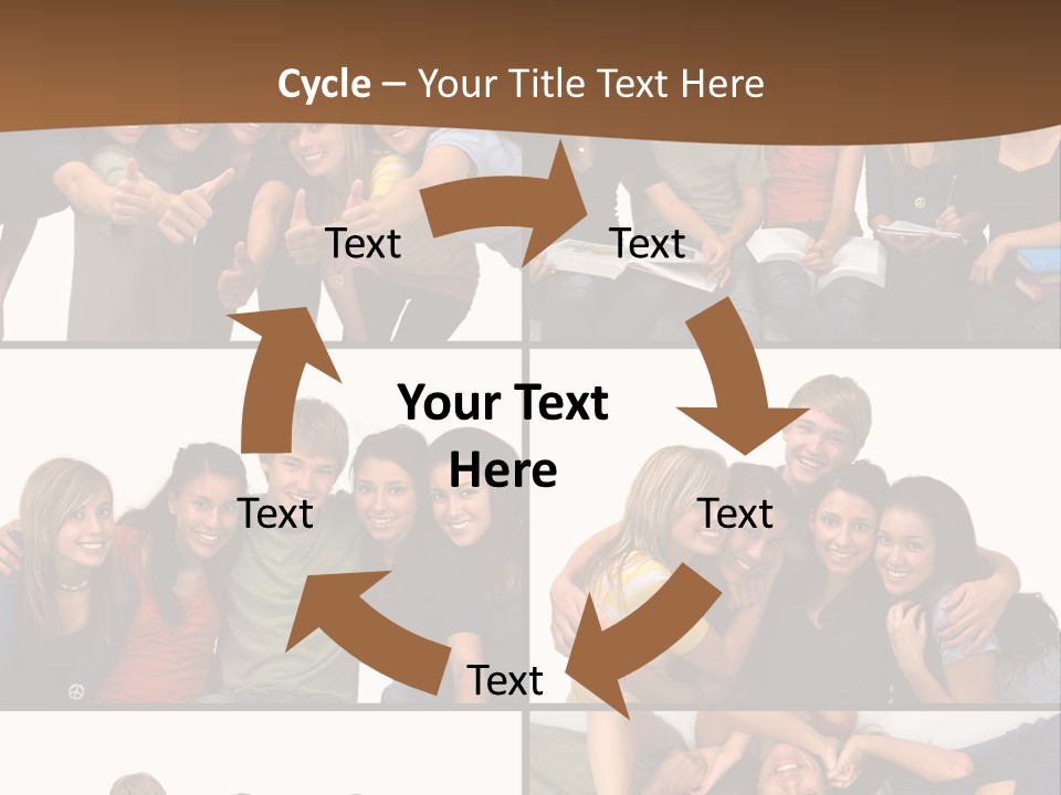 Student Stock PowerPoint Template