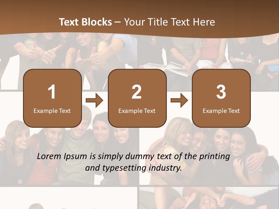 Student Stock PowerPoint Template