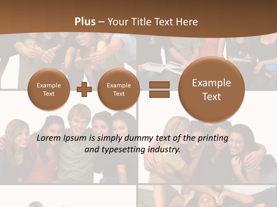 Student Stock PowerPoint Template