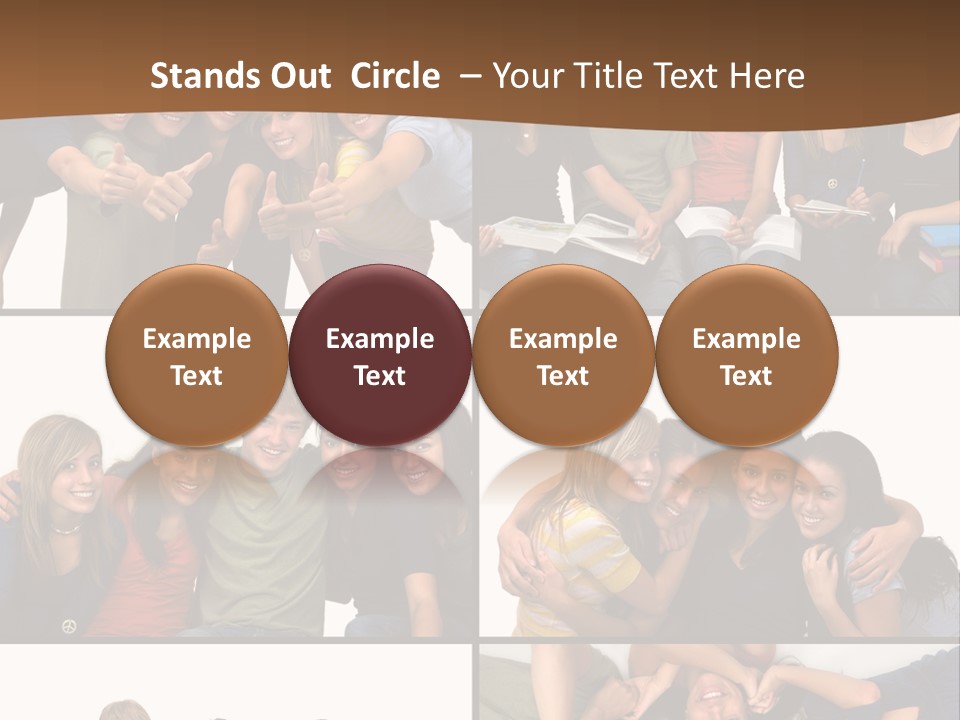 Student Stock PowerPoint Template