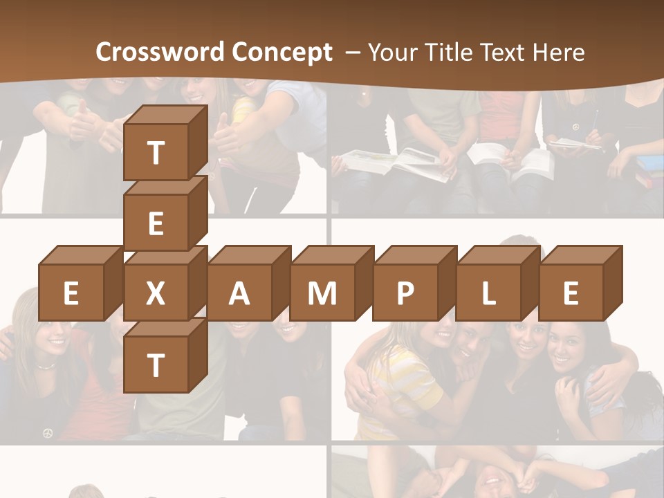 Student Stock PowerPoint Template