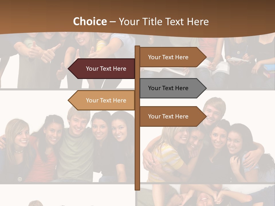 Student Stock PowerPoint Template