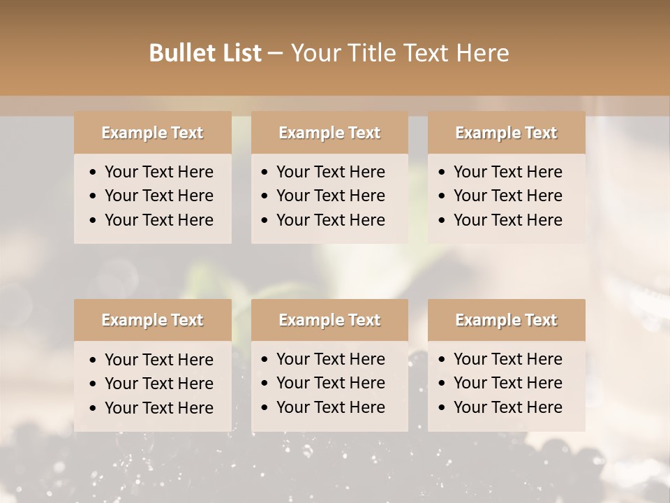 Sandwich Food Elegance PowerPoint Template