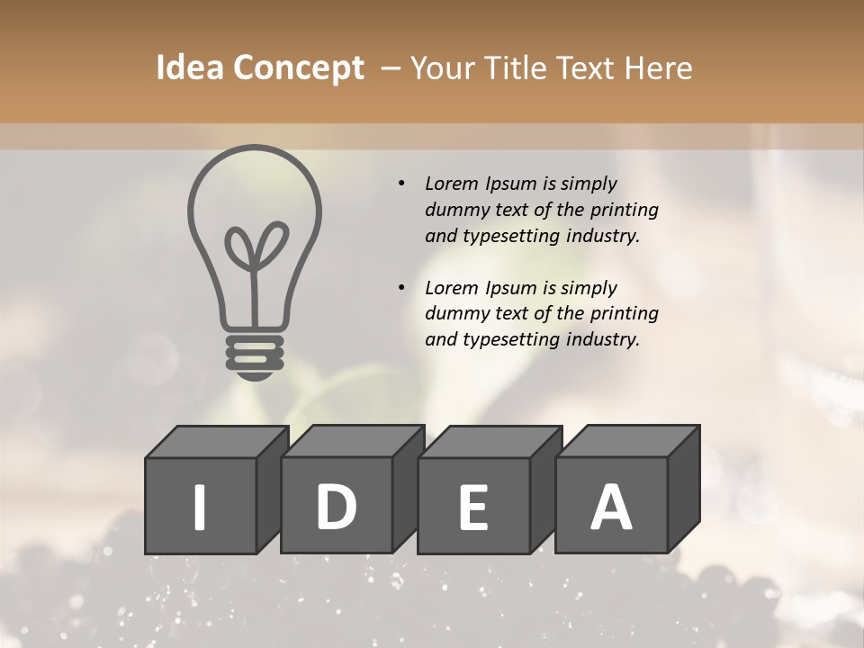 Sandwich Food Elegance PowerPoint Template