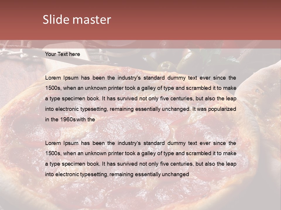 Pizza PowerPoint Template