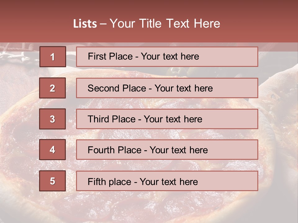 Pizza PowerPoint Template